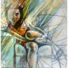 oil-painting-by-george-scicluna-composition-with-a-girl-no-26